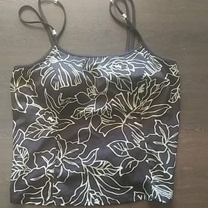 Croft & Barrow tankini top 16w